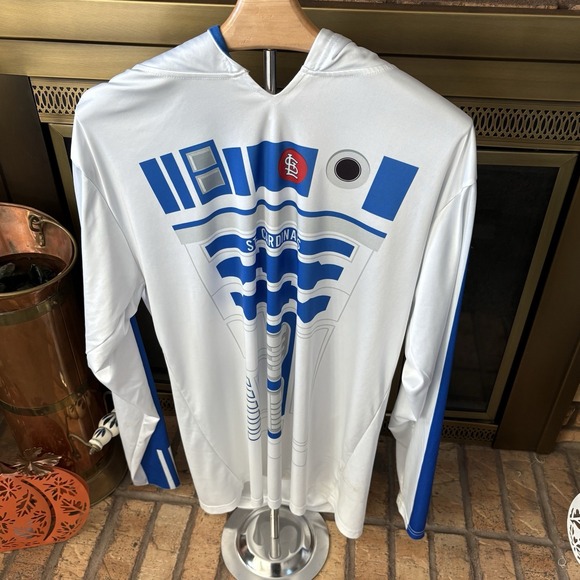 Other - St. Louise Cardinals Star Wars Hooded Long Sleeve Shirt Men's Size Large